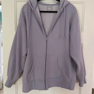 Aritzia TNA Boyfriend Zip-up Hoodie